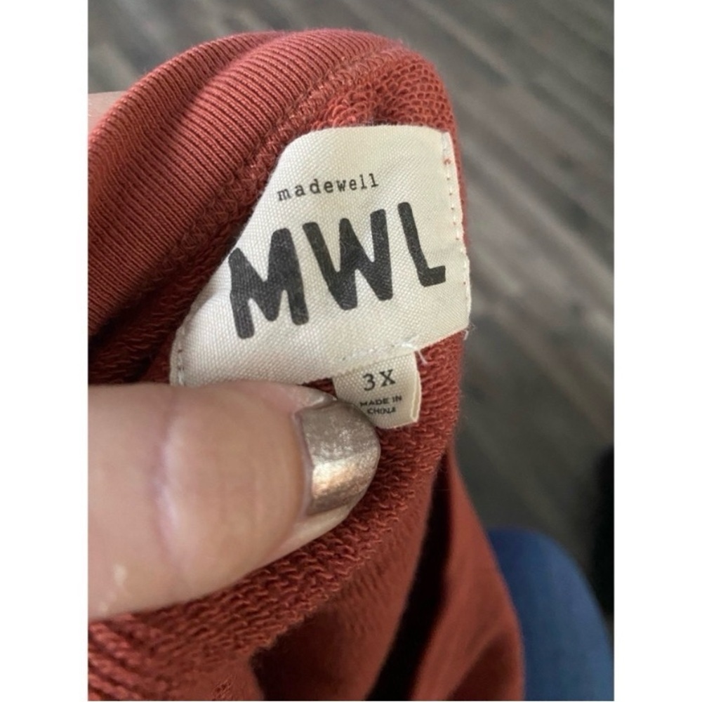 MADEWELL Burnt Orange Boho Crewneck Sweatshirt - Picture 11 of 11